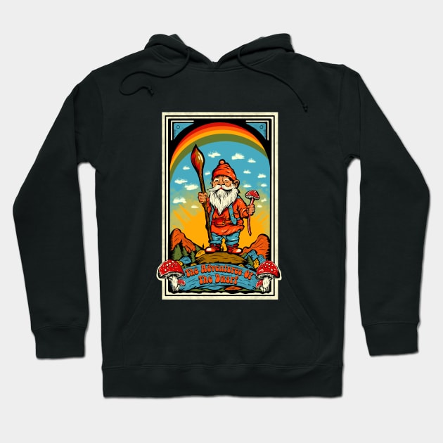 The adventures of the dwarf. Hoodie by Virtual Designs18